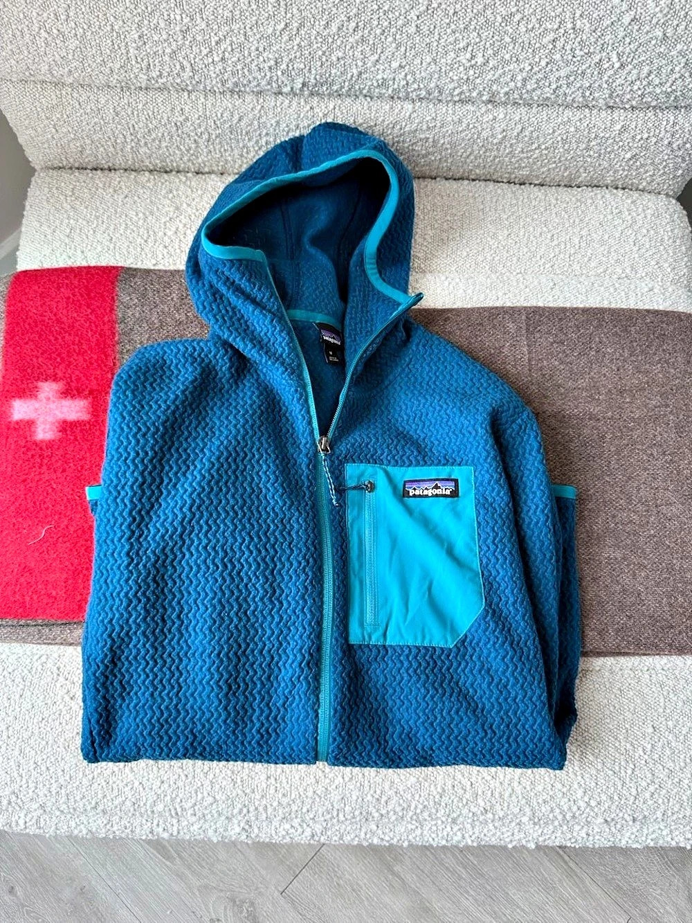 Patagonia R1 Air Full-Zip Hoody Men's Blue Jacket